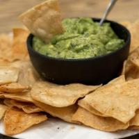 Chef's Signature Guacamole & Chips · Fresh avocados, jalapeños, lime and cilantro.