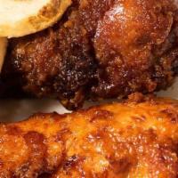 Sticky Chicken · Deep fried with secret sauce.