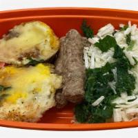  - Egg Bite Breakfast Bowl · Meal comes with 2 Egg Bites, 3 Sausages of Choice, and Carb Option. Add On Veggies, Extras, ...