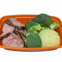  - Grilled Tri Tip Steak Meal · Pick your Flavor of Tri Tip Steak, Protein Amount, Carbs and Veggies. Add Extras or Side Sau...
