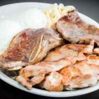 BBQ Mix Plate · Barbecue beef, short ribs, and chicken.
Consuming raw or undercooked meats, poultry, seafood...