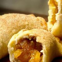 Apricot Samsa · Homemade Uyghur sweet dessert, filling with Apricot (Two pieces per serve) (Vegetarian)