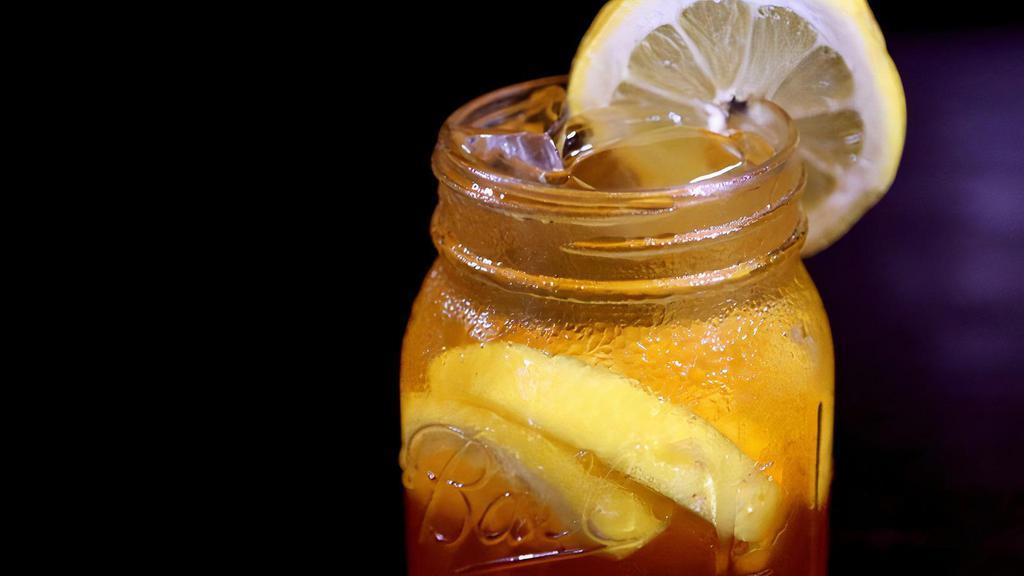 Honey and Lemon Tea · Made with Black tea, Honey, and Lemon (Served with Hot or Cold)