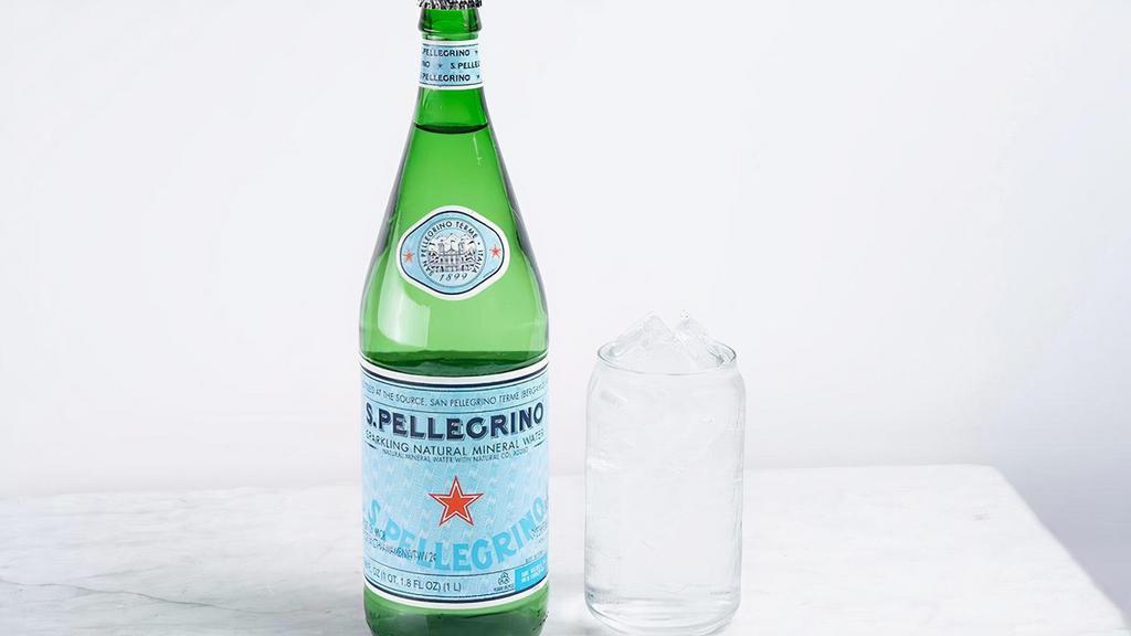 San Pellegrino Sparkling Water 1L · San Pellegrino is gathered at the source in the foothills of the Italian Alps. For generations, San Pellegrino Sparkling Mineral Water has been known as THE Italian sparkling water.