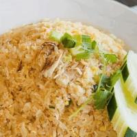 Crab Meat Fried Rice · Egg, Crab meat, Green onion