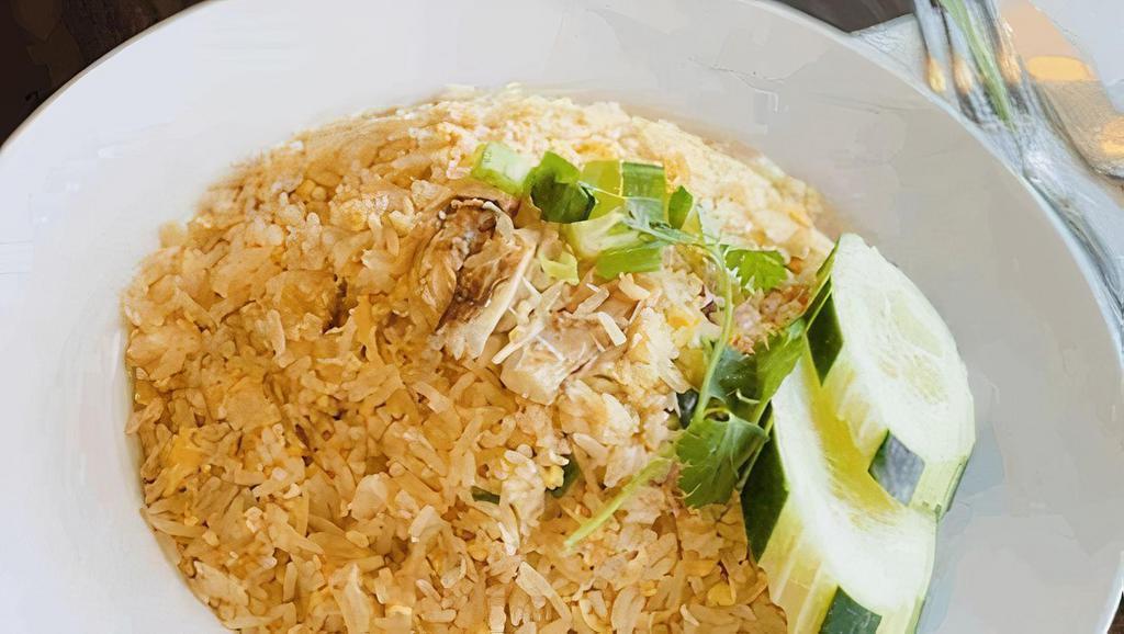 Crab Meat Fried Rice · Egg, Crab meat, Green onion