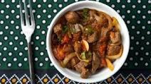Lamb Tibs · Cubed tender high quality lamb sauteed with onion, rosemary, jalapenos and herbal purified b...
