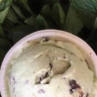 Fresh Mint Chip · Made with real Spearmint! No  artificial flavors or colors added!  With semisweet West Afric...