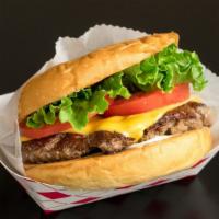 Cheesy Trueburger · A 5 oz., certified Angus ground fresh burger made of all natural, pasture raised beef (no ho...