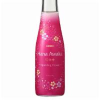 702.Sparkling Sake FLOWER · Tiny tight bubbles with a slightly sweet flavor refreshes the palate. Light in alcohol.(250ml)
