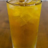 Green Tea Lemonade · Green Tea Lemonade in a 16oz cup.
