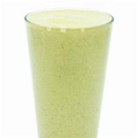 Green Protein · Almond Milk, Spinach, Banana, Almond Butter, Date, Hemp Seeds, Chia Seeds