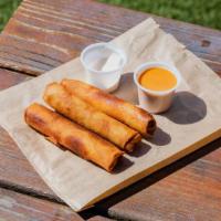 Impossible Curry Lumpia · 🍃 plant-based. Originally designed for our history-making food stand at Chase Center, this ...