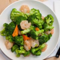 Broccoli shrimp · 