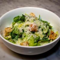 Caesar Salad · romaine hearts, garlic croutons, panko crumbs, classic caesar dressing