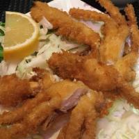 Soft-Shell Crab · Battered soft shell crab.