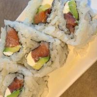 Philly Roll(6pcs) · Cream cheese, smoked salmon, and avocado.