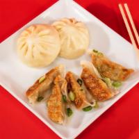 Signature Combo · Mix-and-match any 2 flavors of our signature bao paired with your choice of 5 pan-seared Gre...