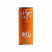 Miami Cocktail - Organic Mimosa Spritz 4 pack | 4% abv · Organic rosé wine, lightly paired with organic mandarin orange and tangerine juices.
