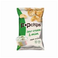 Pop Chips - Sour Cream & Onion 5oz · Sour cream & onion.
