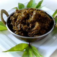 Gongura Mutton Curry · Very healthy and tasty gongura goat curry.