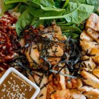 Seoul Food · Spinach, sweet chili cauliflower 