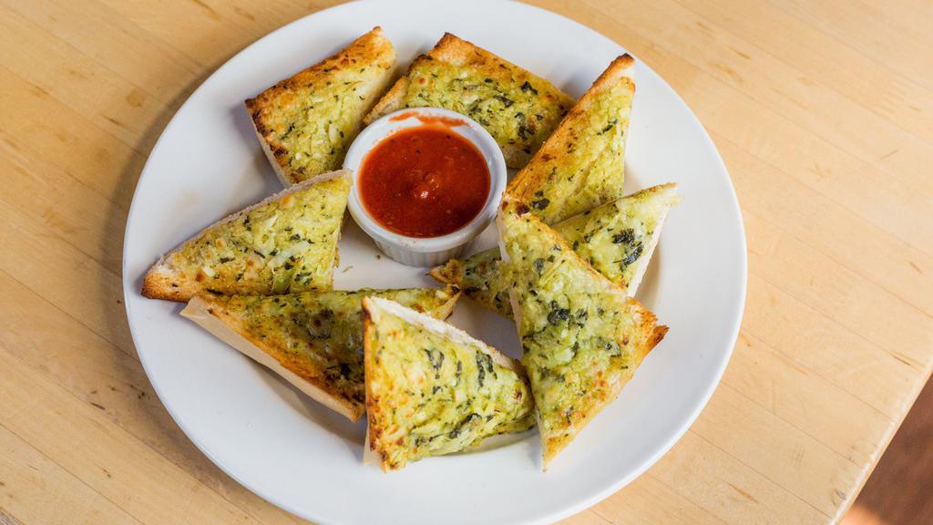 The Dusty Baker · Vegetarian. Delicious spinach and artichoke dip baked on top of our tangy and fresh sourdough bread.