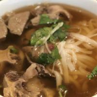 14. Oxtail Phở Dac Biet · special combination with oxtail.

* Consuming raw or undercooked meats, poultry, seafood, sh...