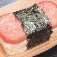 Classic Musubi · Rice, spam, seaweed, teriyaki sauce