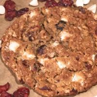 Oatmeal White Chip Cranberry Cookie · She's tart and sweet, he's hearty and decadent!  Experience this racy combination.