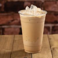 Vietnamese Iced Coffee · Coarse ground roast coffee with condensed milk. Served chilled with ice.