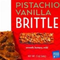Pistachio Vanilla Brittle · Organic California pistachios plus Madagascar vanilla. What else needs to be said? Good food...