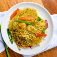 Singaporean Rice Noodles · Spicy.