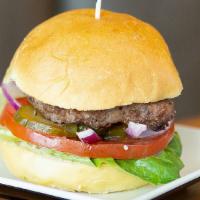 Old School (The Classic) · Favorites. All natural grass-fed beef patty, lettuce, tomato, red onions, housemade pickles ...
