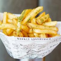 Regular Super Crispy (Regular) · Gluten-free, vegetarian. Our Famous Belgian Style Fries / Chips. Thicker cut, crispier and v...