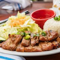 R4. Grilled Chicken Over Rice · 