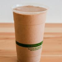 Maui Milk & Honey · 24oz Cup. Crafted with Almond Milk, Banana, Almond Butter, Cacao Powder, Hemp Seeds, and Hon...