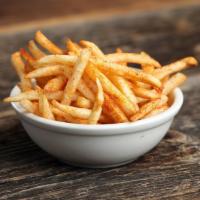 Spicy Fries · Fries dusted with spicy seasoning