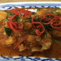 Panaeng Curry · A rich, sophisticated curry of many blended flavors and spices,  slow-simmered into a thick ...