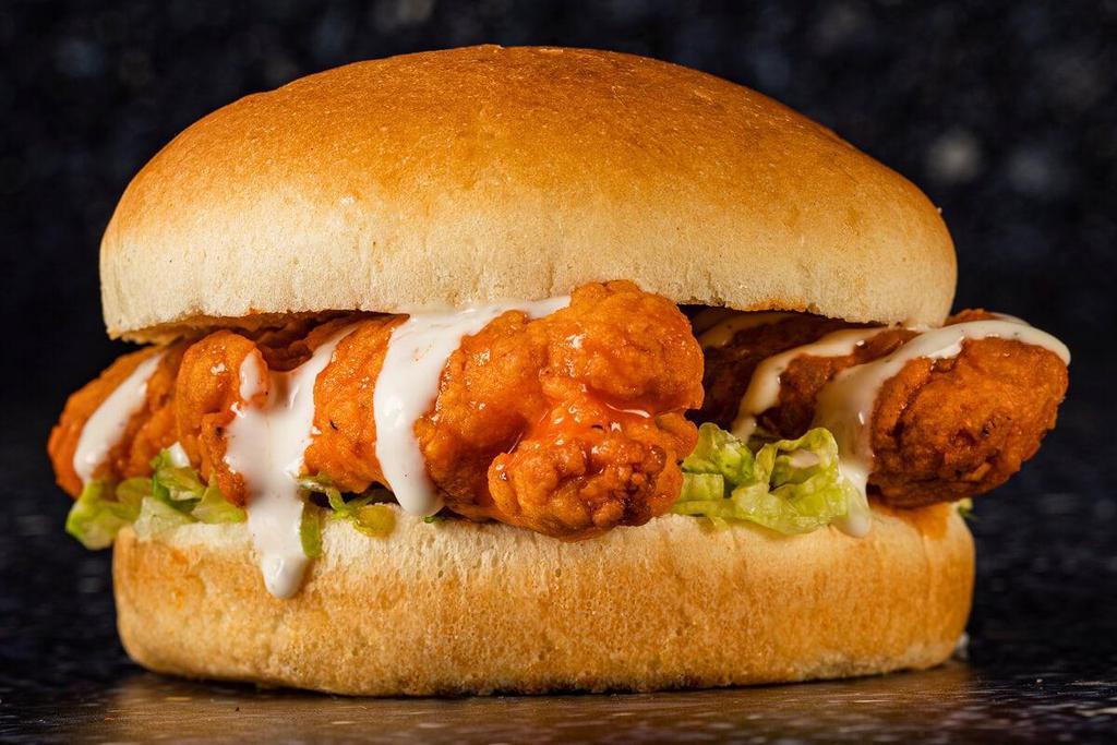 Refuel Buffalo Chicken Sandwich Combo · Served with fries & drink
