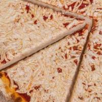 Ny Style Hand Stretched Thin Crust Vegan Cheese Pizza (18