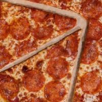 Ny Style Hand Stretched Thin Crust Pepperoni Pizza (12