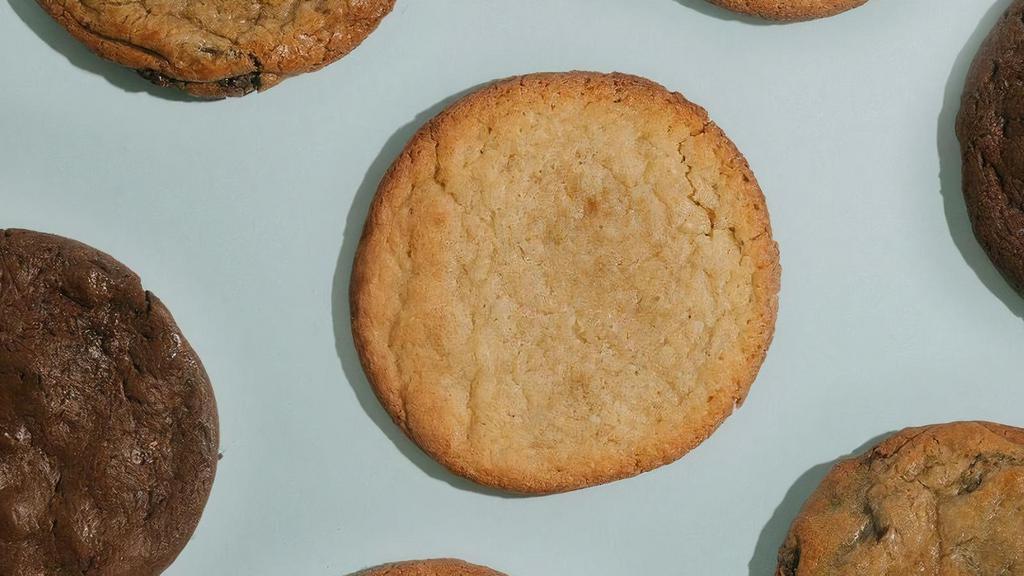 Cookies And Milk For 1 · Pick 2 of our delicious cookies and add your choice of ice cold Almond or 2% Milk