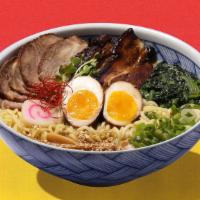 Build Your Own Ramen · Your choice of broth, protein, and toppings.