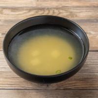 Miso Soup · w/ tofu and green onions
