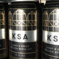 KSA Kolsch Beer · fort point beer co 375ml