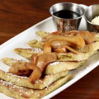 French Toast with fried cinnamon apples (2) · 
