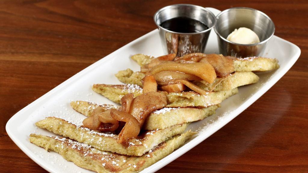 French Toast with fried cinnamon apples (2) · 