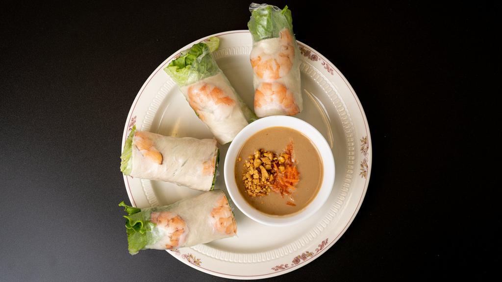 A7. Gỏi Cuốn Tôm Thịt (2) · Pork, shrimp spring rolls.