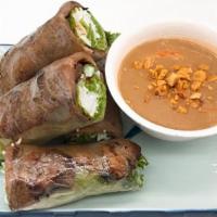 A10. Goi cuon thit nuong · Grilled meat springrolls